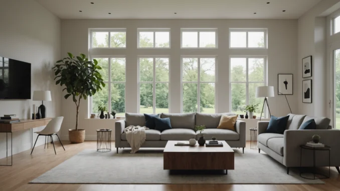 L’art du minimalisme : décorer sa maison avec simplicité et raffinement