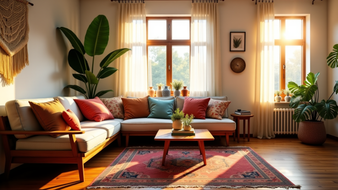 Comment créer un salon bohème chic : les 5 éléments indispensables